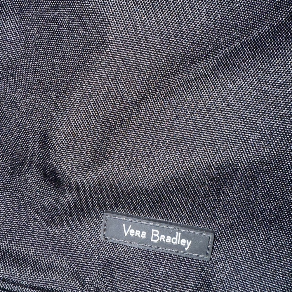 Vera Bradley Black Crossbody Messenger Bag - Picture 5 of 5